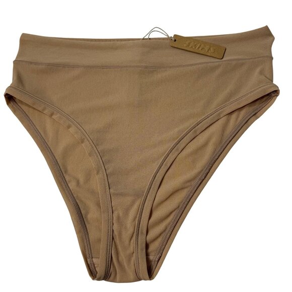 SKIMS Summer Mesh Brief Lot of 2 Clay Onyx XL - Picture 3 of 12